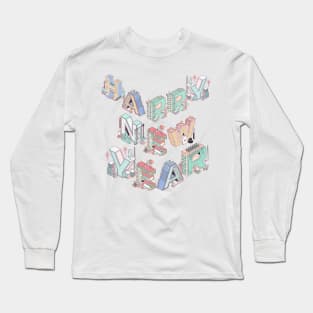 Happy Digital New Year 2023 Long Sleeve T-Shirt